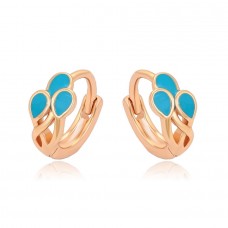 Apzeltīti , nelieli auskariņi   